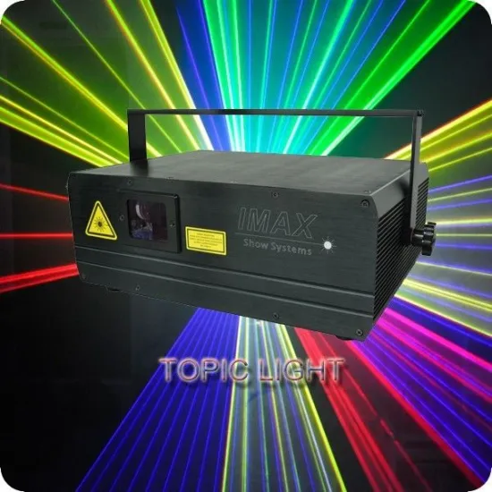 Laser Man Show Dj Laser Lighting 3w Rgb , Full Color Laser Lights