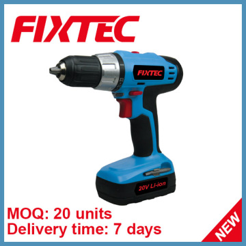 Fixtec Power 20V 13mm Cordless Drill with Lithium Battery