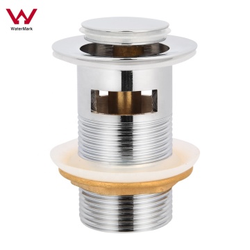 32mm Pop Up Waste Plug with Push Button Click Clack Mechanism for Unslotted Baths