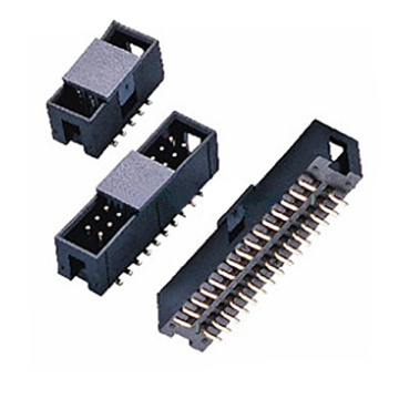 Encabezado de caja de 2.54 mm SMT H = conector de 9.9 mm dual fila