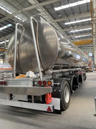 Aluminum Tank Trailers for Saudi Arabia