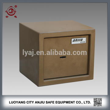 home use small size hidden wall cash safe box with Eight-leaf Key Lock