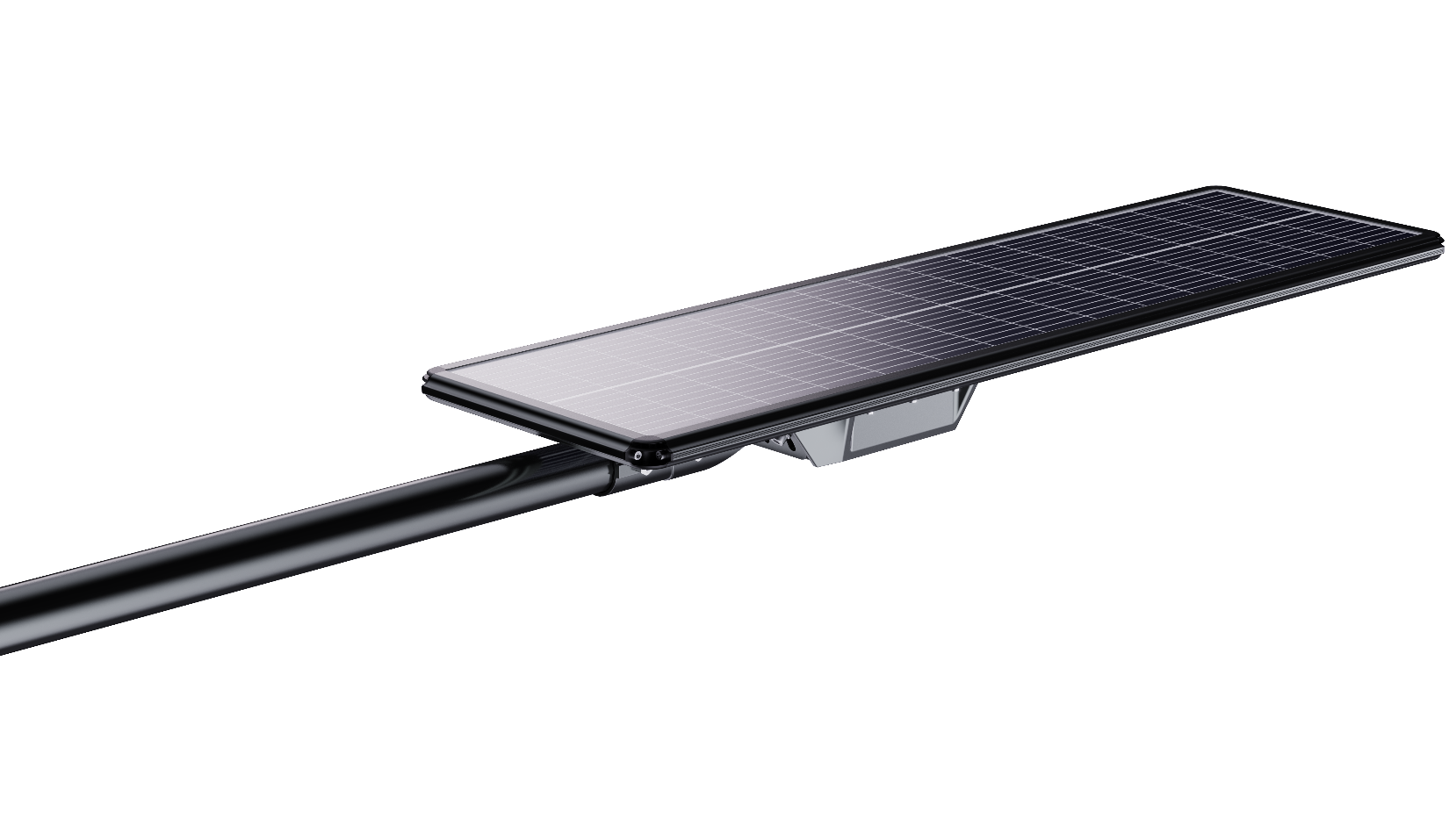 Adjustable all in one solar led street light