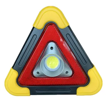 Tripod Warning Light: A Multi-Function Car Emergency Light with Solar Charging and Safety Sign