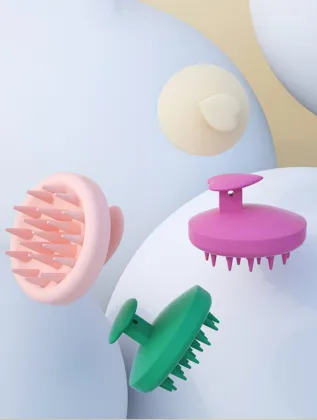 Food Grade Silicone Hair Scalp Massage Shampoo Scalp Brush