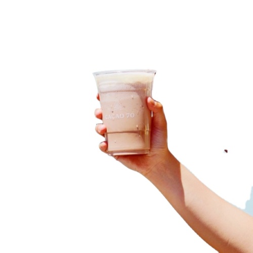 Tampa de copo de bebida fria de PLA compostável biodegradável