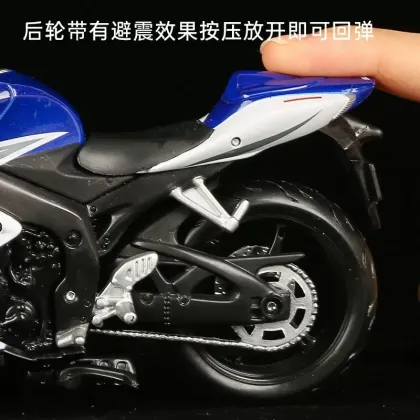 Topselling Maisto Suzuki GSX-R750 1:12 Scale Diecast Motorcycle Model