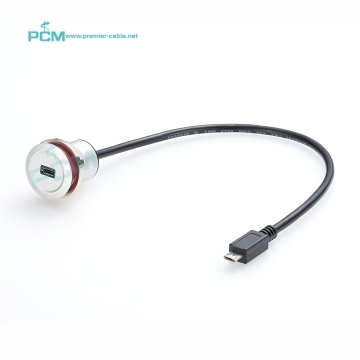 22 mm Micro Micro USB2.0 Extension per uso industriale USB2.0 per uso industriale