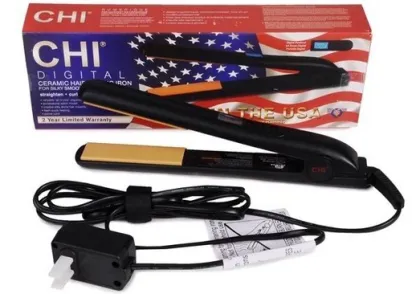 Chi Digital Black Ceramic Flat Iron