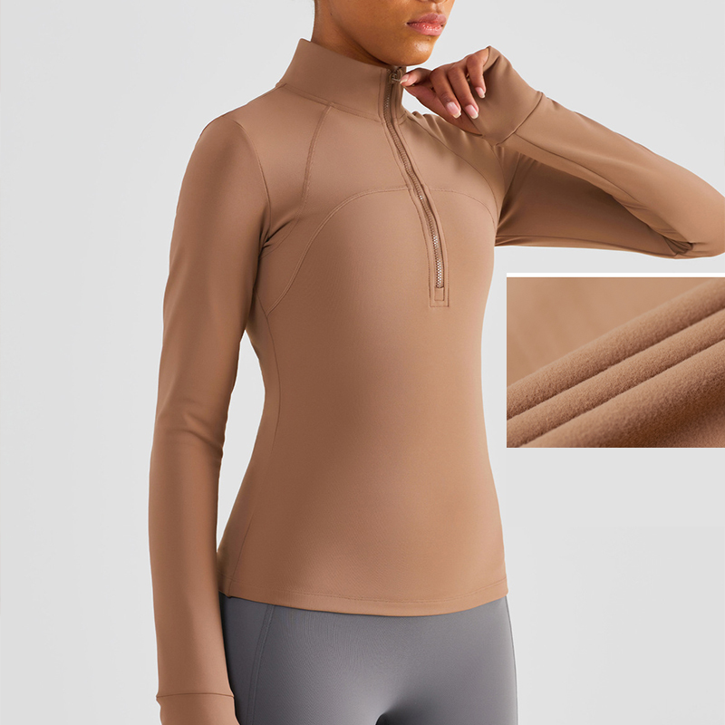 Winter Blush Horse Riding Base Layer Half ritssluiting