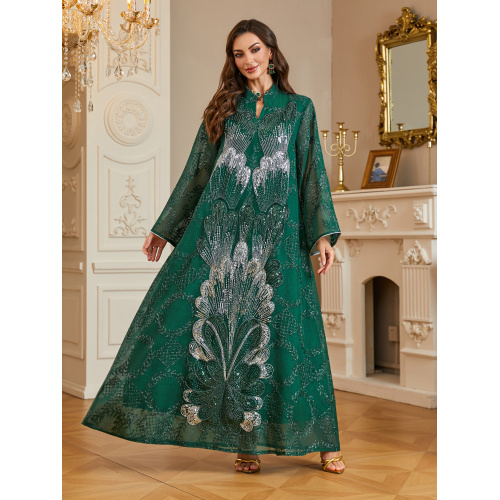 Sequin Raaxada Fiidkii Abaya