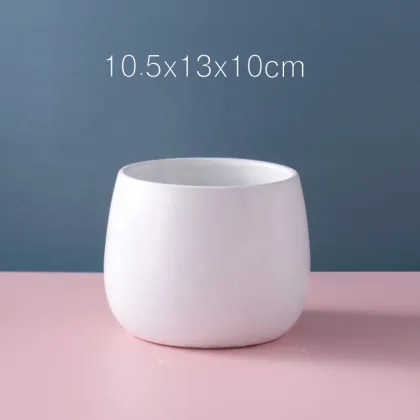 Nordic Modern Simple Marbling Ceramic Flower Pot