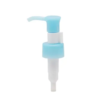 24mm Cleansing Oil Pump Blue Plastic Lotion Pump