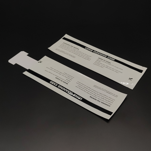 Zebra Disposable Long Cleaning Card