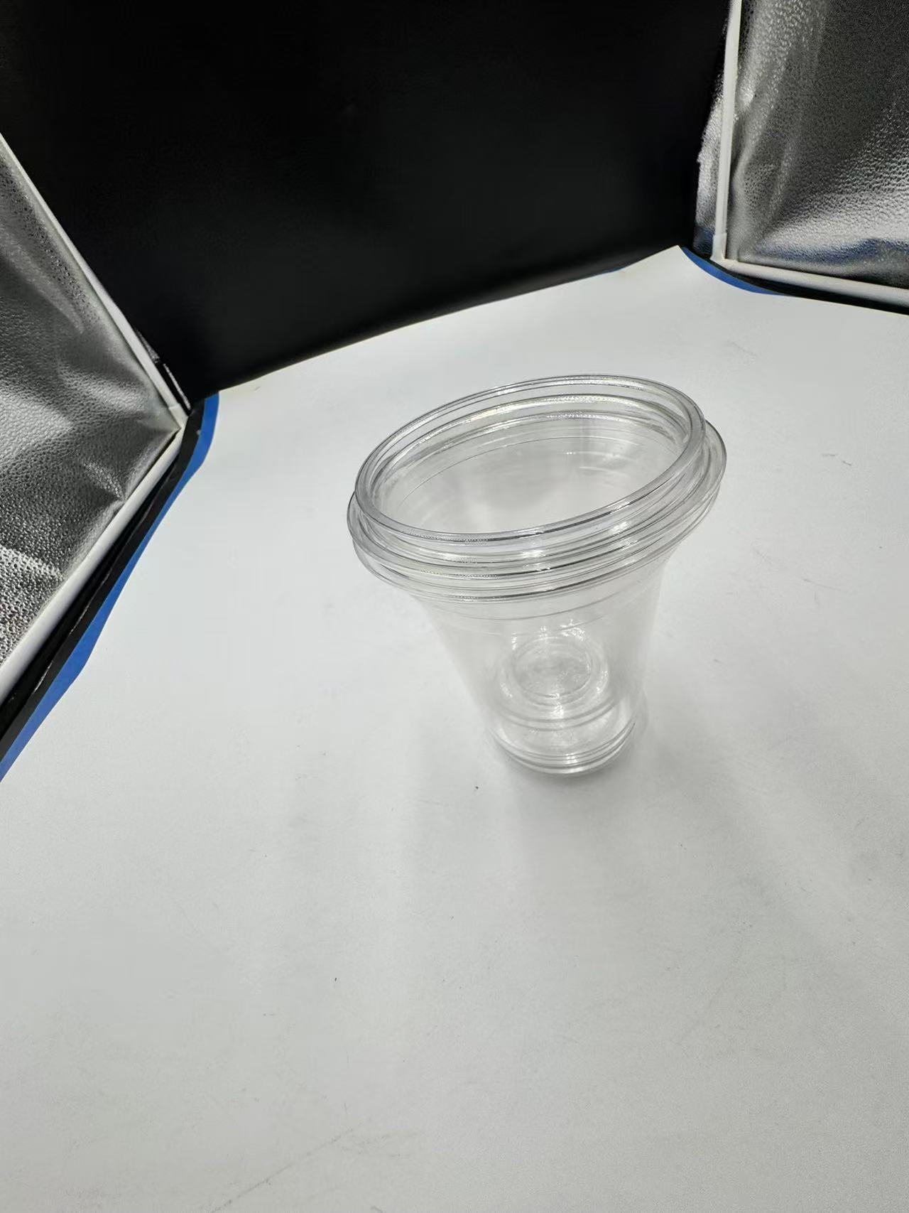PET transparent film disposable tableware packaging