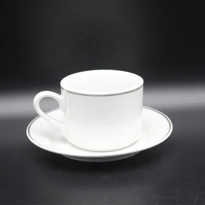 Luxurious Dinnerware Set New Bone Porcelain White Tableware