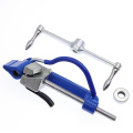 Stainless steel band fastening ratchet tension tool