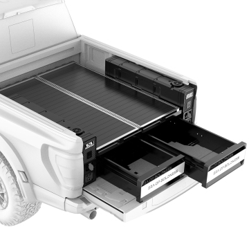 Outdoor Camping Slide Out Rear Storage Drawer System