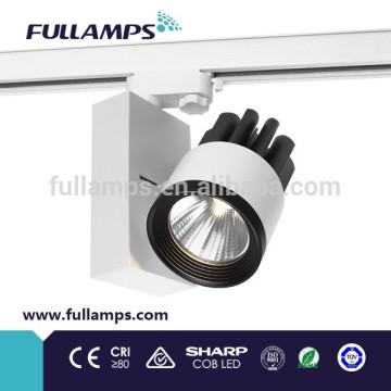 2015 high quality sharp cob 3 phase led track light, 43w led tracklight
