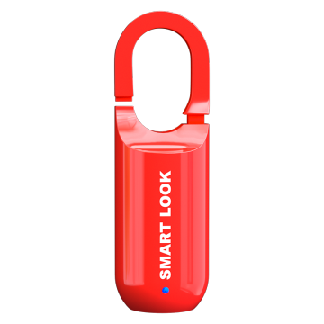Mini Rechargeable Fingerprint Travel Smart Padlock - Keyless Luggage Lock