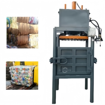 Hydraulic Plastic Baler Machine for Cardboard Compaction and Design Advance