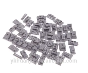 Barbecue Grill Branding Iron with 55 Changeable Letters Personalised Meat Steak Burger Barbeque Party Accessory Tool