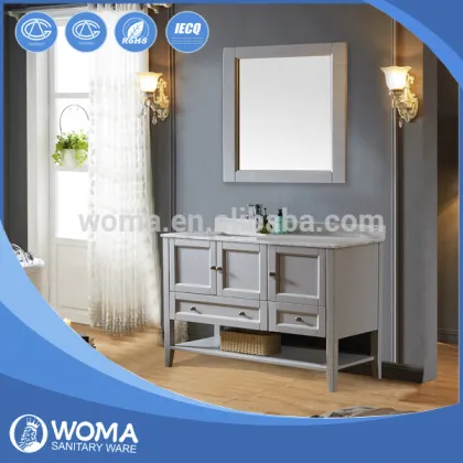 Model 1006B High quality factory made hardware bathroom cabinet with dtc soft close cabinet hinges