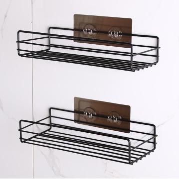 Rustproof Wall-Mounted Shower Organizer Rack for Bathroom