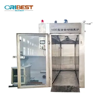 Multifunctional Commercial Sausage Smoker and Chicken Smoking Machine
