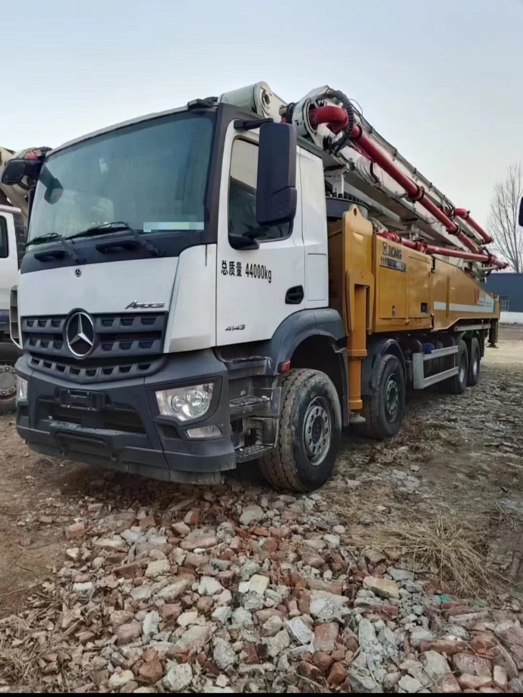 XCMG HB58V Second Hand 58m Concrete Pump Truck