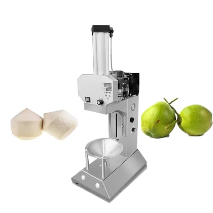 Automatic Coconut Dehusking Machine for Fresh Green Coconuts