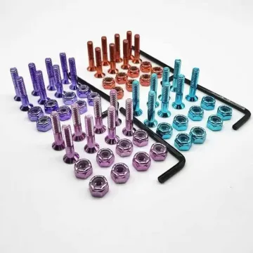 Professional Skateboard Anti-Sag Hexagonal Screw Nut Bridge Accessories
