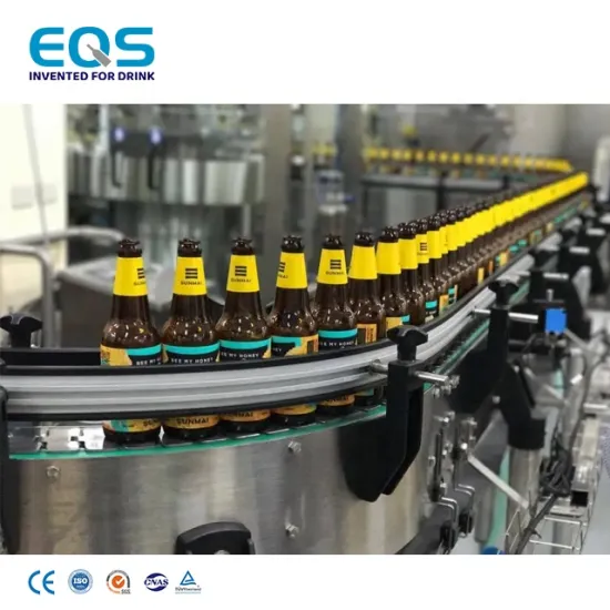 CE Approved Automatic Beer Bottling Filling Line Equipment with Good Performance