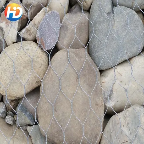 Professional Factory 2x1x1m PVC Coated Hexagonal Gabion Box