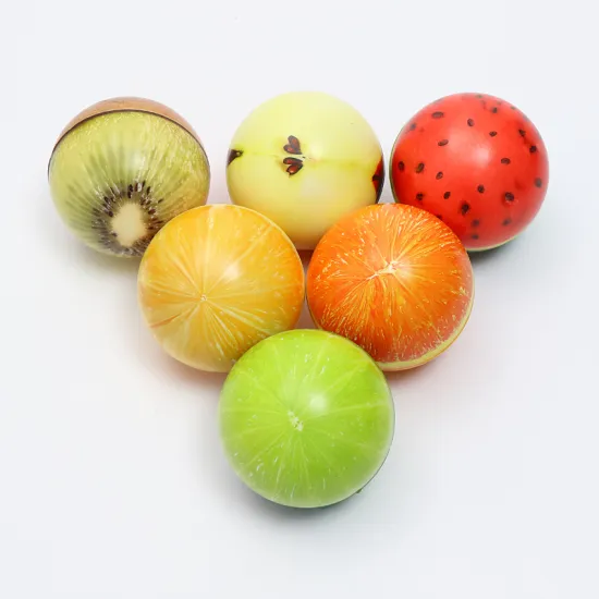 Customized Stress Ball with Fruit Logo for Hot Sale