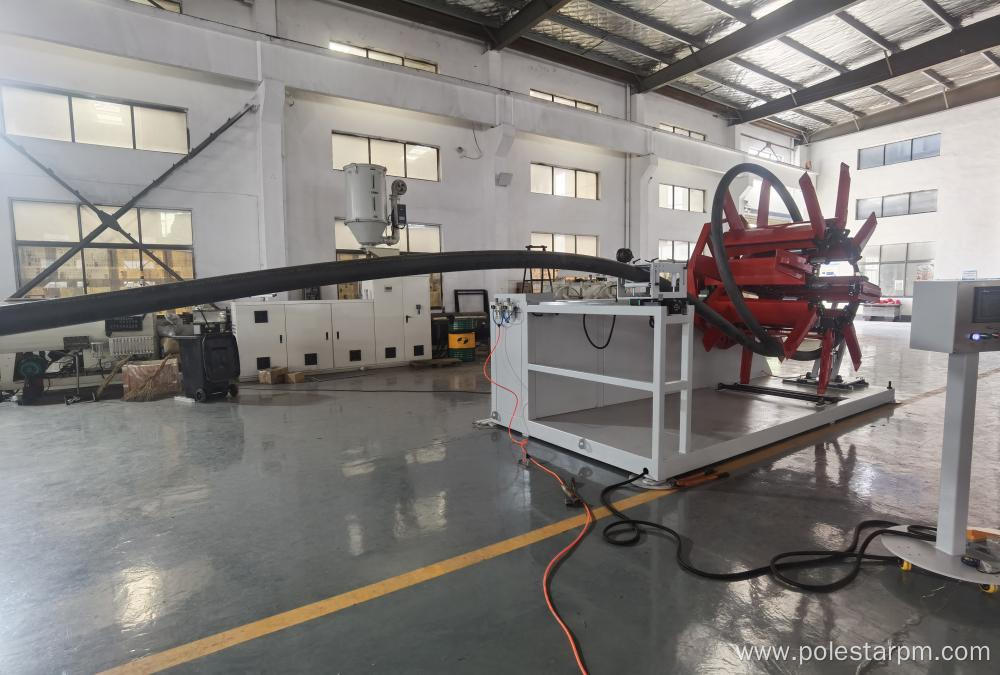 Automatic Plastic Pipe Winding Machine