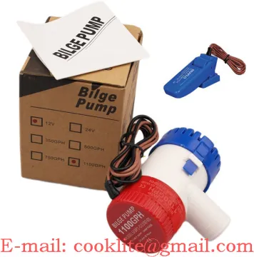 Pompe Submersible / Pompe Pour Bateau - 12V/24V 1100GPH