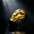 ماسک Cosplay Warden Futuristic Gold Black