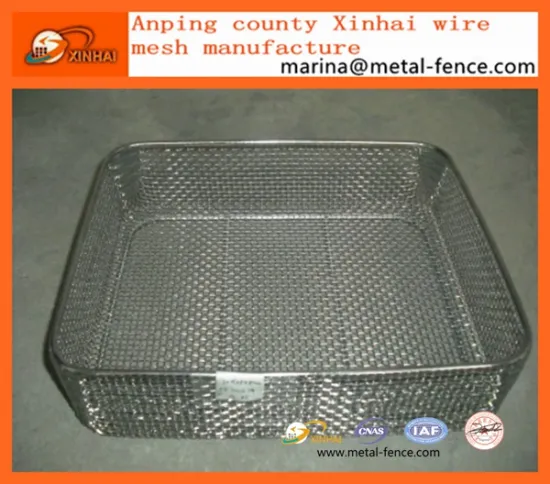 Galvanzied Stainless Steel Metal Basket For Sale
