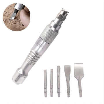 Micro Air Flux Chipper and Gypsum Breaker Tools with Engraving Capabilities