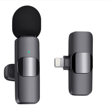 2.4G Wireless Lavalier Microphone for Portable Audio Video Recording and Android Live Broadcast Gaming