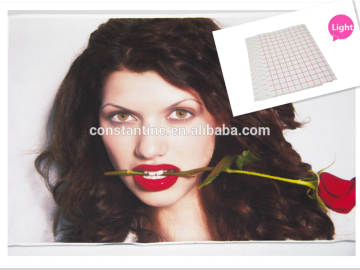 Red grid Heat press transfer paper light color transfer paper for T shirts mouse pad