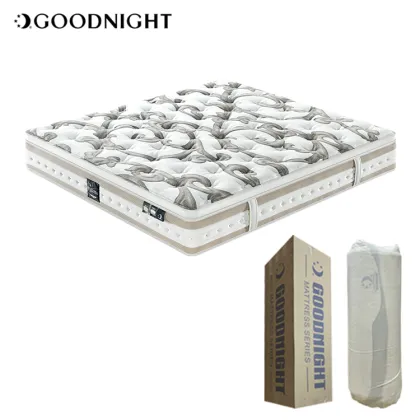 High quality 5-star Hotel compressed pocket spring mattress