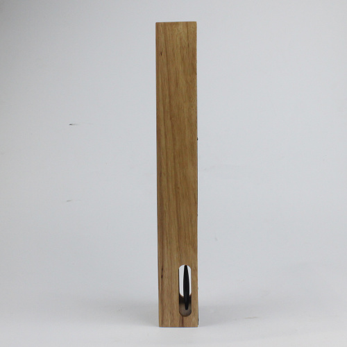 Orologio a pendolo rettangolare in legno con pendolo
