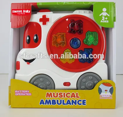 2017 New B/O Ambulance Educational KIds Toys