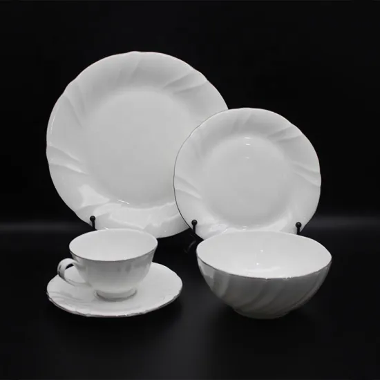 Exquisite New Design Porcelain Dinnerware Cheap Dish Plate