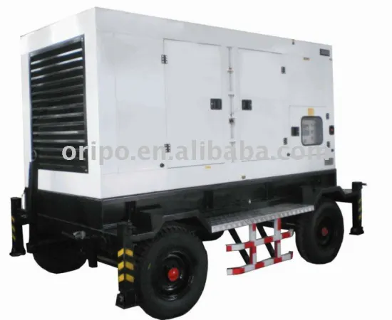 water cooled, electric start 60 hz low noise trailer generator set