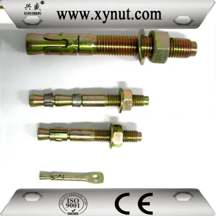 China made torque controlled expansion m20 anchor bolts/ wedge anchor