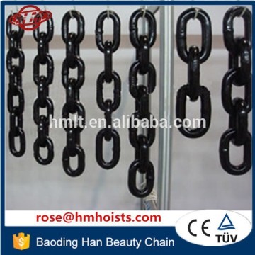 G80 heavy duty steel welded chain sizes