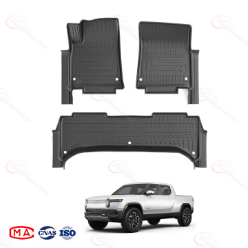 TPE Floor tapetes para Rivian R1t